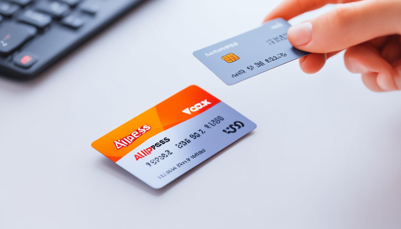 How to add a bank card on AliExpress?